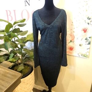 Long Long Sleeve Sweater Dress